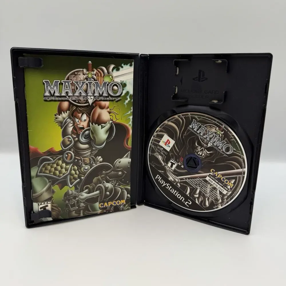 Maximo: Ghosts to Glory PS2 (Sony Playstation 2, 2002) CIB Tested